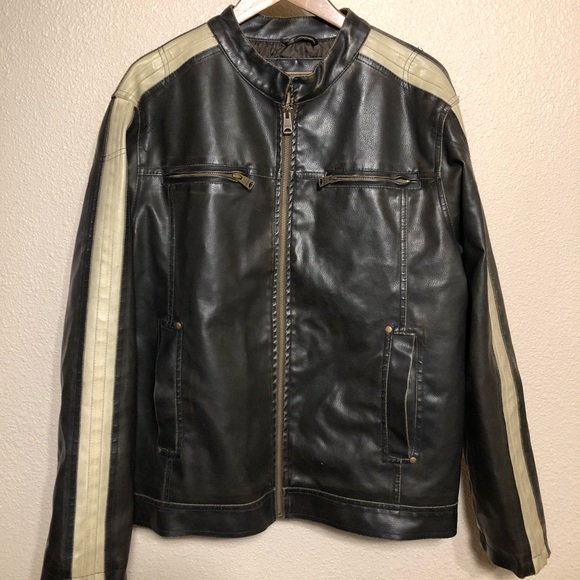 arizona jeans leather jacket